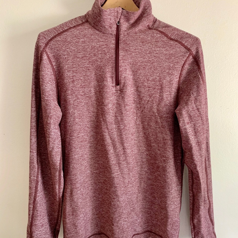 Lulu Lemon Men's Surge Warm Half Zip Pullover M